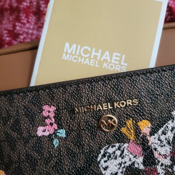 BRAND NEW AUTHENTIC MICHAEL KORS Hand Bag Leather Purse Crossbody MK - Picture 6 of 13